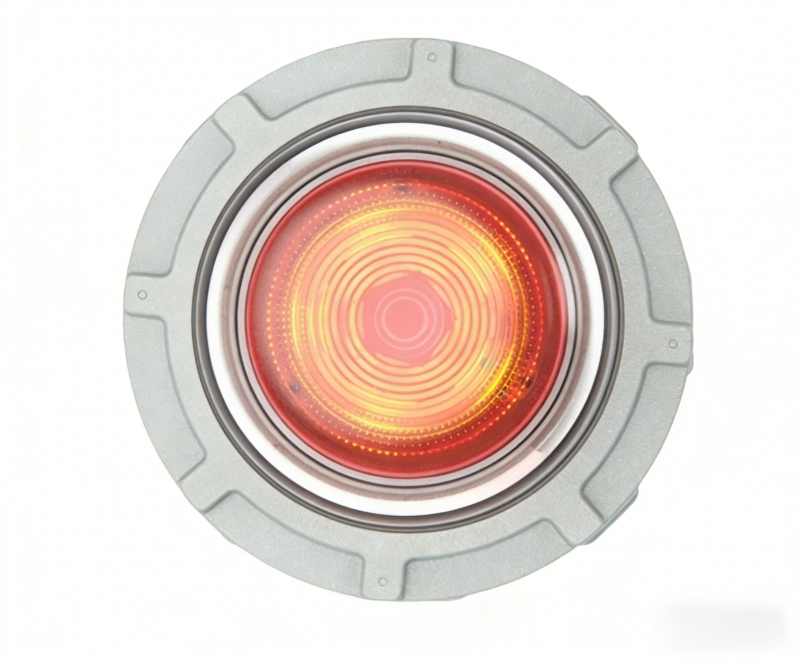 explosion proof warning light for aircraft