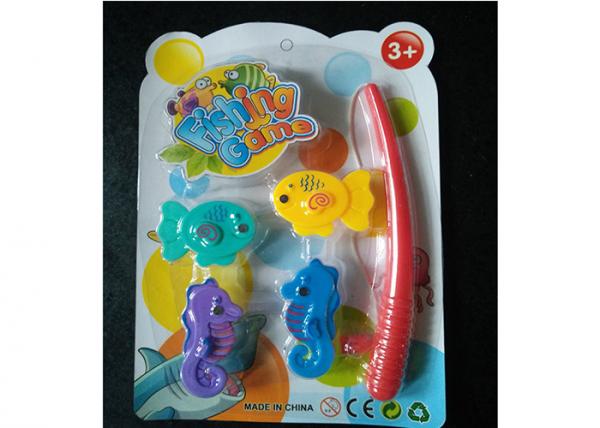 Quality Kids Magnetic Fishing Game Set With Adorable Sea Horses And Fishing Rod for sale