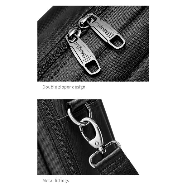 A4 Document Men'S Business Briefcase Bag Scratch Resistant 27cm Length