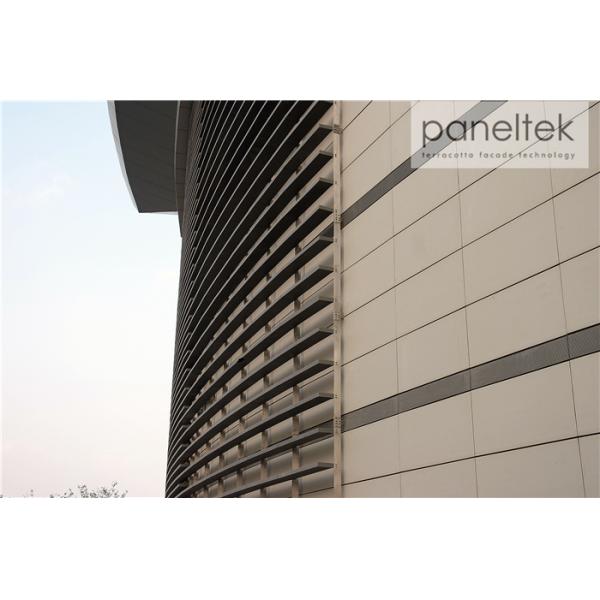 Terracotta Rainscreen Facade Systems / External Cladding Systems Composite Panel