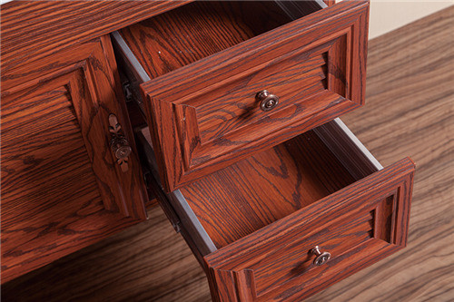 Aluminum Alloy Bathroom Sinks And Vanities With Mirror Cabinet / Two Drawers