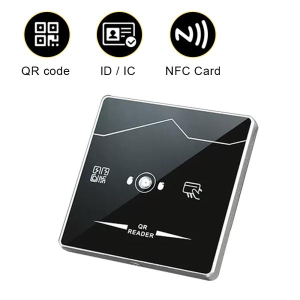 Wiegand26 / 34 Interface RFID Proximity Card Reader Auto induction Tempered glass