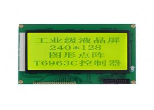 China 5.3 Inch Graphic LCD Module 240 X 128 Resolution STN Negative T6963c Controller on sale