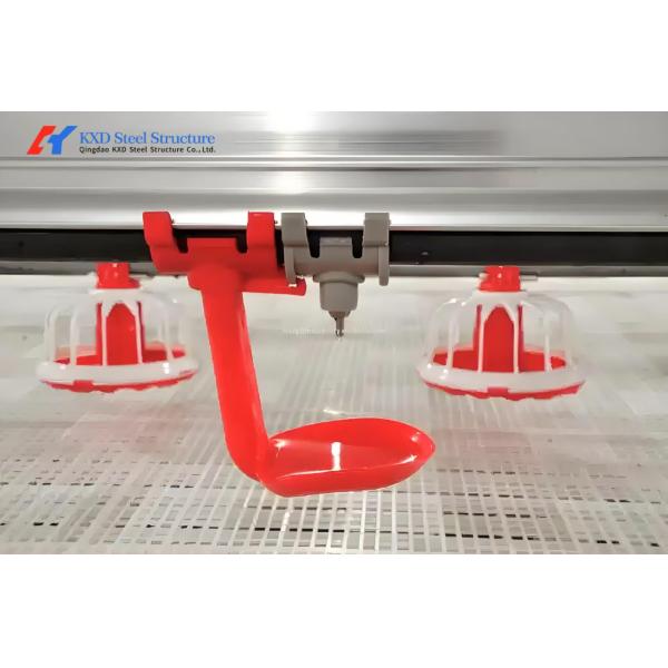 Automatic Broiler Poultry Equipment Plastic Poultry Farm Feeding System