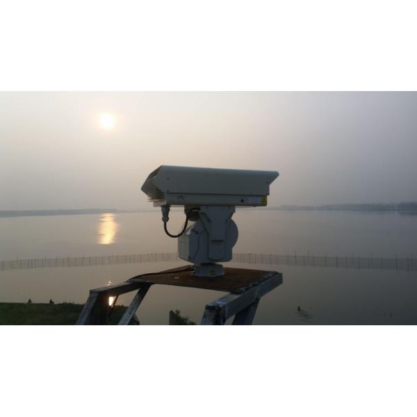 Aluminum Housing 8km HD PTZ Infrared Camera , Fog Penetration Long Range Camera