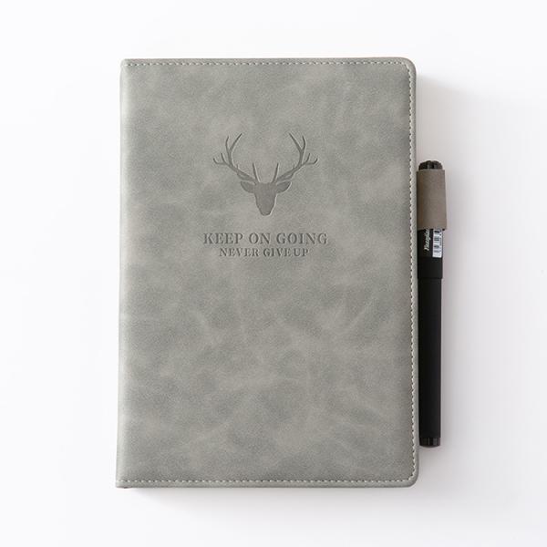 Thickening A5 PU Leather Diary Notepad with Customized Hardcover Planner Journal Notebook