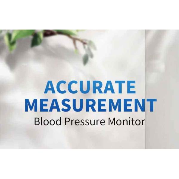 Electronic White Sphygmomanometer With 4 AAA Batteries 2X99 Sets Heart Rate Detection