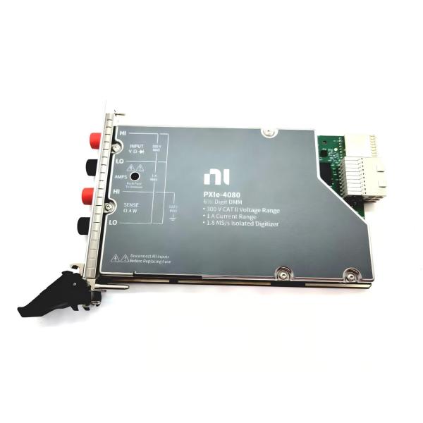 National Instruments PXIe-4080 PXI Digital Multimeter 1.8MS/S Sampling Rate 300VDC