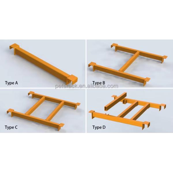 Heavy Duty Pallet Racking System High Capacity Warehouse Storage Rack for Industrial Use