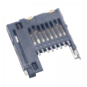 Buy cheap 1.85H 8 Pin Micro SD Memory Card Holder Push Push Internal Welding Type Socket product