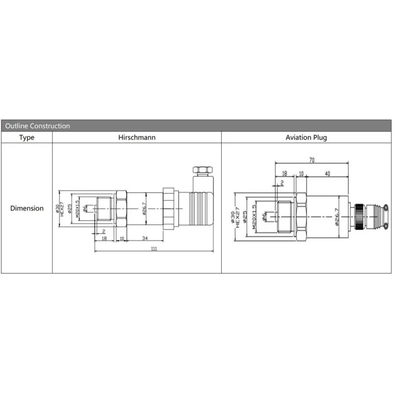 Diaphragm Material Industrial Pressure Sensor Pneumatia Control Systems Level Pressure transmitter