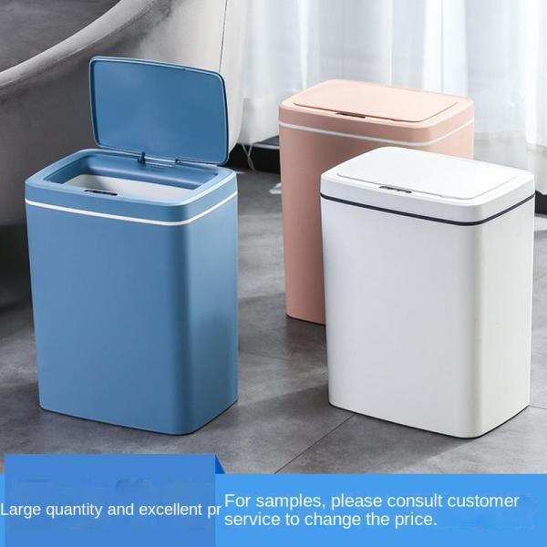 Factory Price Hot Sale Smart Infrared Motion Sensor Rubbish Waste Bin Smart Waste Bin Automatic Packing Automatic Lid
