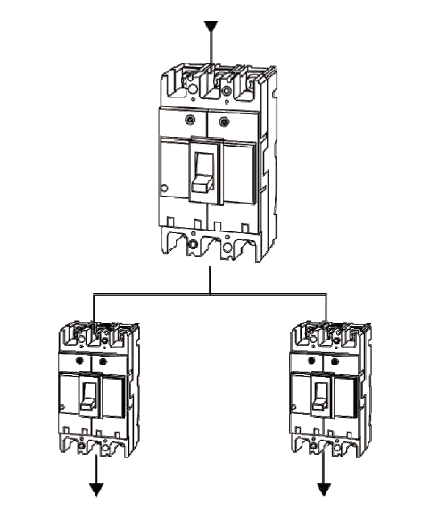 2P / 3P Standard Magnetic Type Molded Case Circuit Breaker AC600V 10A 16A 20A 32A 40A 50A 63A