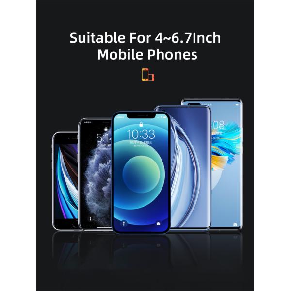 Mirror 360 Rotation N52 Magnetic Car Phone Holder Adjustable 6PCS