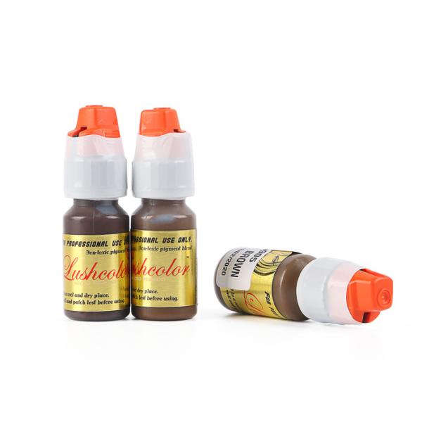 8ML Plant Essence Lushcolor Permanent Makeup Pigment For Training