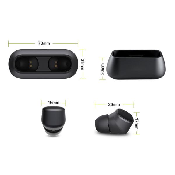 Mini Size Real Wireless Deep Bass Sound Ture Wireless In Ear Stereo Earbuds