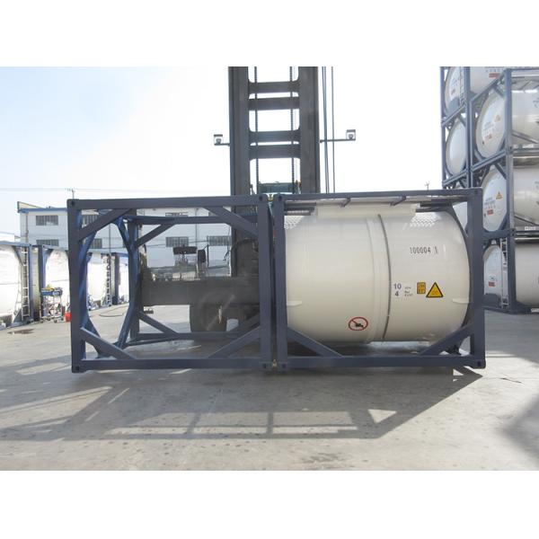 T11 10ft ISO Tank Container for Water or Fuel 316L Stainless Steel UN Portable 10CBM 10000L SPA-H Frame Material