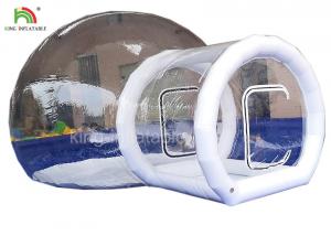 Buy cheap PVC Tarpaulin  Inflatable clear Bubble Tent For Hotel 4 m Diameter product
