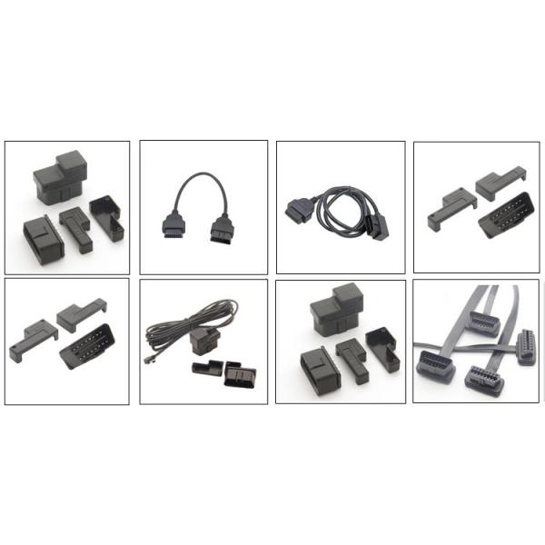 Auto Car Diagnostic OBD L Type Encloser OBD2 Connector OBD II Enclosure 90 Degree Right Angle