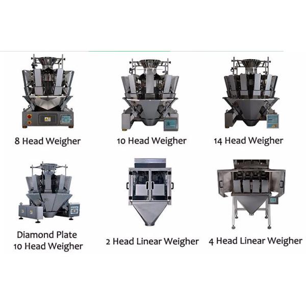 SUN -520 Stainless Steel Multiheads Weigher Weighing Popcorn Noodle Snack Food Puffy Food