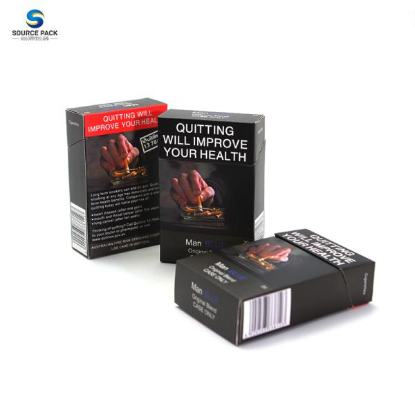 Custom Blank 4 10 20 Packs Empty Cigarette Rolling Packs Cigarette Boxes
