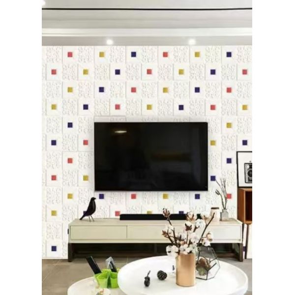 Luxury 3D PE Foam Wall Sticker With Self Adhesive Backing
