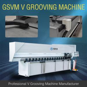 Buy cheap Vertical Electric Grooving Machine CNC V Grooving Machine For Home Decoration Items product
