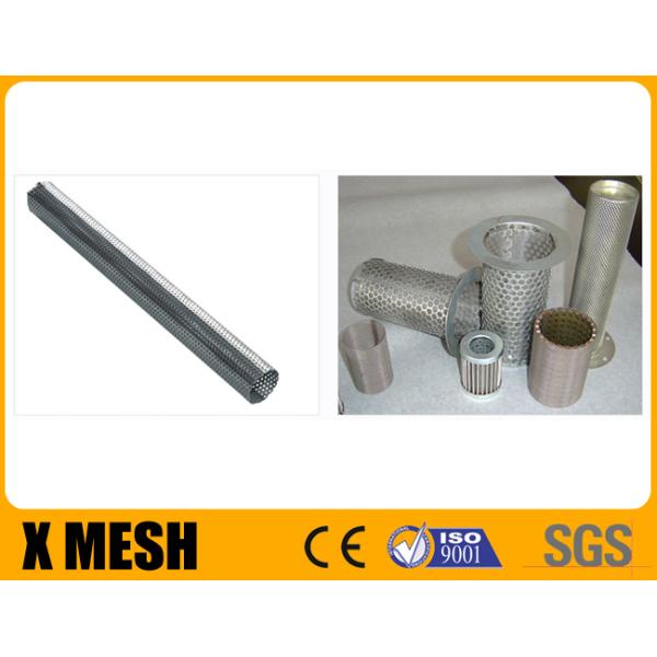 30 50 80 100 Mesh Perforated Metal Cylinder 316l 304 Ss