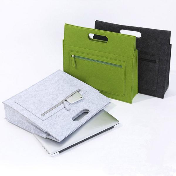 OEM Handmade Reversible Felt Storage Bag Embroidered Personalized Tote Bag Manufacturer'S Shopping Bag Wholesale Custom Simple Letter Logo Eco