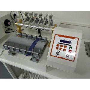 Stain Abrasion Resistant Leather Testing Machine For Clothing / Luggage
