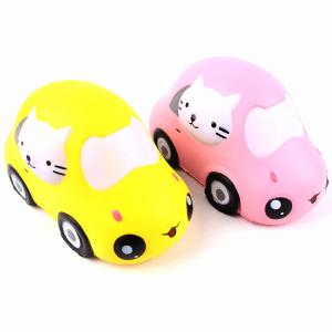 Buy cheap Boys Funny Gift Stress Relieve Kitty Car Educational PU Foam Slow Rising Squishy Toys product