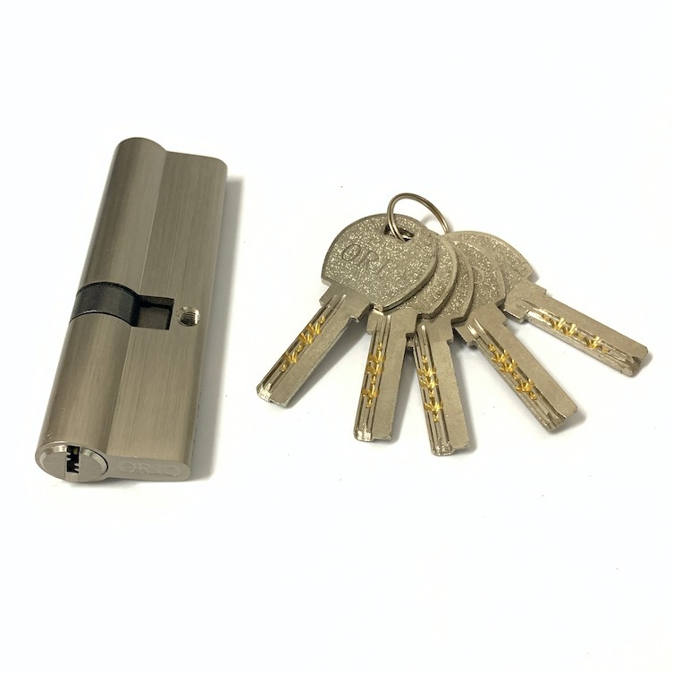 Custom Size Double Sided Cylinder Locks Brass 100mm Cylinder Lock