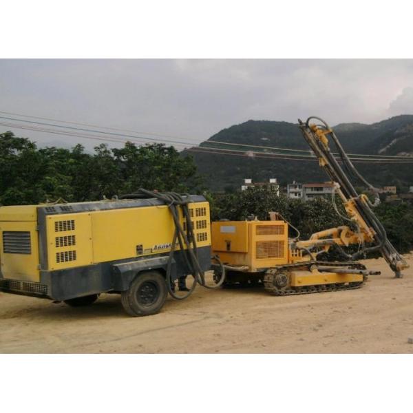 Diesel Air Compressor for Drilling Rig / Borewell Drilling Machine Air Compressor