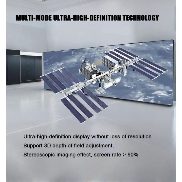 3D Interactive Micro LED Video Wall Outdoor LED Advertising Display 3D Screen