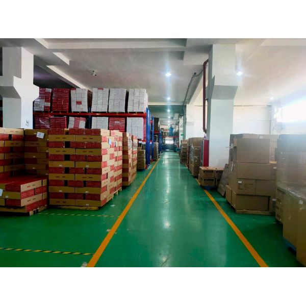 Modern factory facility and production area