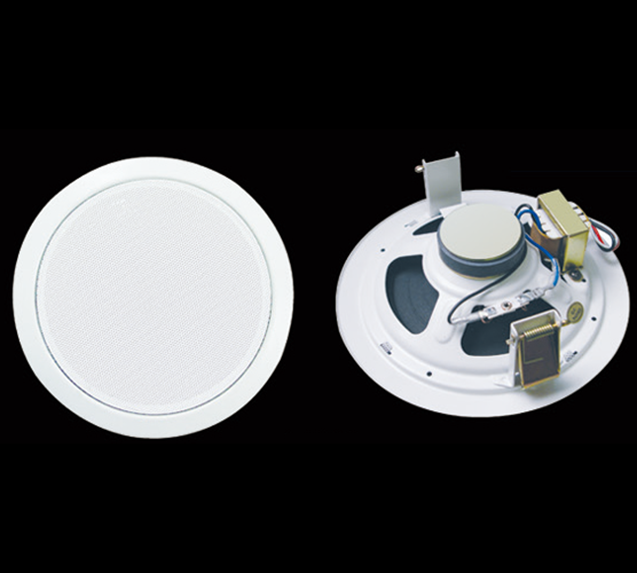 6w 100V Ceiling Speaker Durable OEM High Quality Loudspeaker Cost-effective Iron Good Sound 8 Inch Full Range Speaker