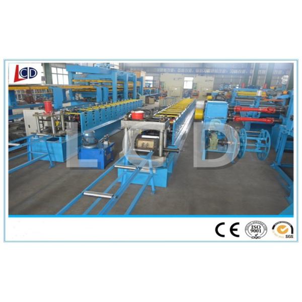 High Speed Racking Beam Cold Forming Machine 380V 50Hz For Shelf 75mm Shaft Diameter