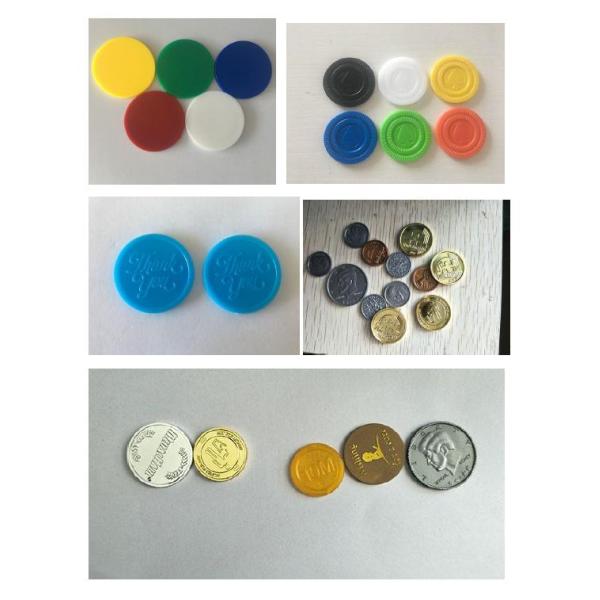 ArtCreativity Colorful Coin Collection Plastic Token for Ideal School Reward and Prize from Mom to Kids Ages