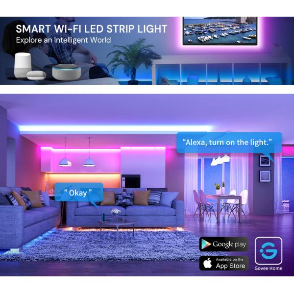578LEDs 35W 12MM Rgb Led Strip Waterproof For KTV Shopping Mall