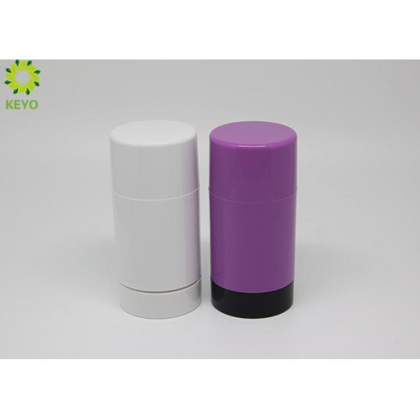 Injection Color Paint Frosted Deodorant Stick Containers Cosmetic Twist Up Container