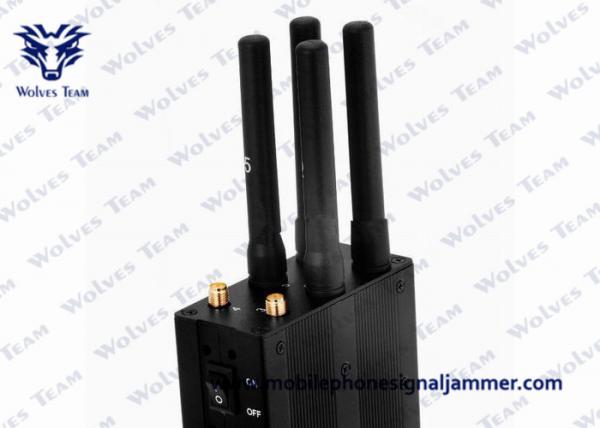 Quality Selectable 6 Antennas GSM CDMA 3G 4G mini cell phone jammer for sale