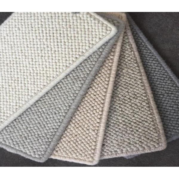 New Zealand Wool Carpet Thickness 11mm Plain Style Pattern Loop Pile