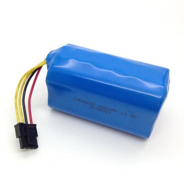 14.8V 2500MAH 3C 18650 Lithium Battery Pack For Emergency System