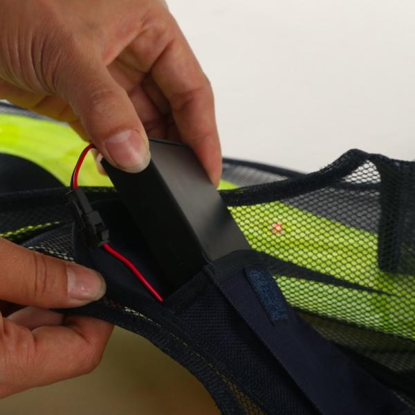 Popular Security Reflective Vest Improving Recognition Degree In Low Light Environment