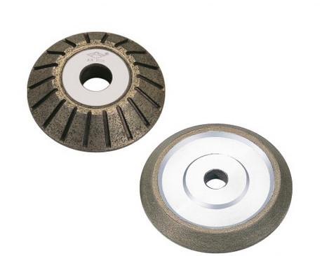 Quality Steel Body Metal Bonded Diamond Grinding Wheels 45 Degree Segmented / Rim Miter for sale