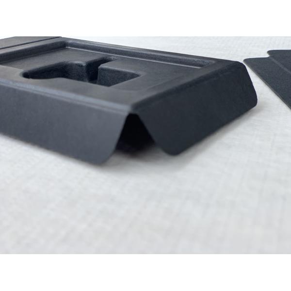 Foldable Biodegradable Pulp Tray Industrial Molded Fiber Packaging Solutions