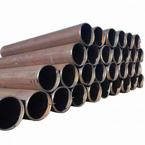 Buy cheap ASTM A53 Ms Grade B Circular Carbon ERW Black Iron Pipe LASW Welded Hollow product