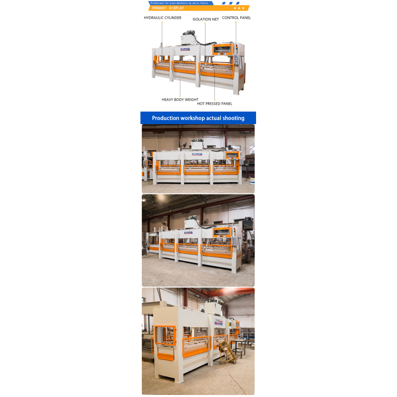 Automatic Ply Board Machine Extended Particle Board Pressing Machine 5.5KW
