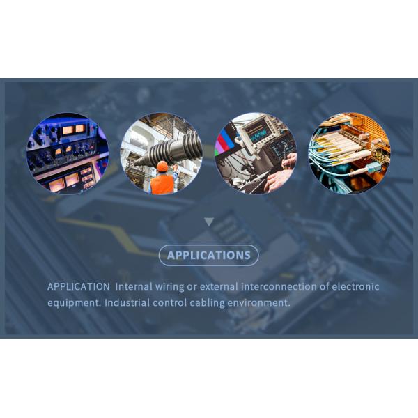 UL2464 Silicone Automotive Cable 300V 80ºC Customized