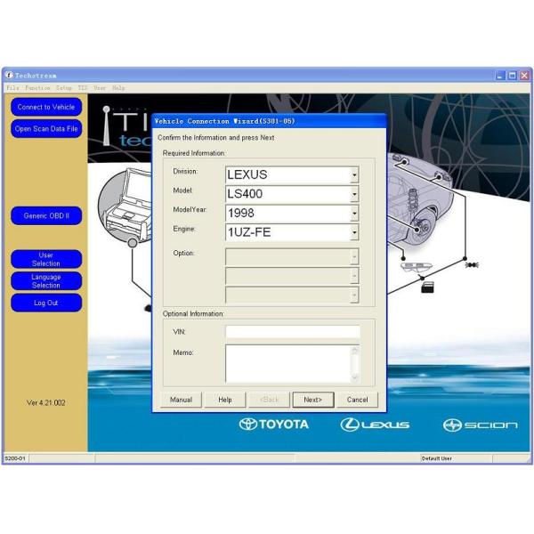 XHORSE TIS Diagnostic Cable For Toyota Supports Auto Diagnostic Tool And Active Tests